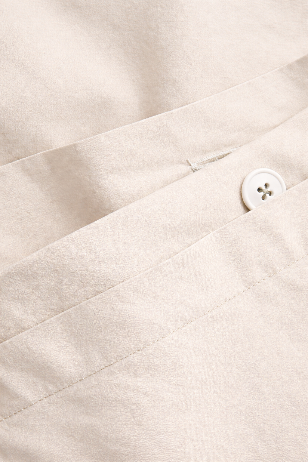 Minimal Khaki Duvet Cover Set